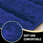 Toronto Bathmat Super Soft Microfiber (40x60 cm, Blue)