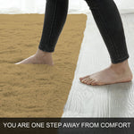 Carpets Marino Fur 2000 GSM (4x6 Ft, Anti Gold)