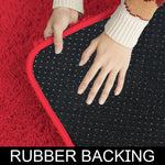 Marino Carpet Fur 2000 GSM (3x5 Ft, Maroon)