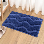 Scotland Waves BathMat (38x58 cm, Navy)
