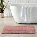 Paris Reversible Bath Mat 100% Cotton (Peach, 40x60 cm)