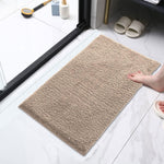 Sensuous Bathmat 2500 GSM Microfiber (Taupe, 45cm x 75cm)