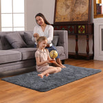 Doormats Marino Fur 2000 GSM (60x90 cm, Grey)