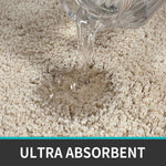 Polyester Contour Bath Mat Set (Beige, 45x 75 cm & 40x45)