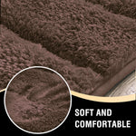 Toronto Bathmat Super Soft Microfiber (40x60 cm, Choco)