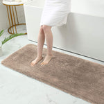 Sensuous Runner 2500 GSM Microfiber Anti Skid (Taupe, 2ft x 5ft)