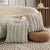 Luxurious Cushion Covers Pack of 2, (16x16 Inch - Taupe)