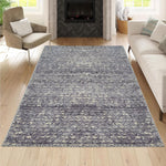Antalia Non-Slip Carpet with Latex Backing (4x6 Feet, Slate)