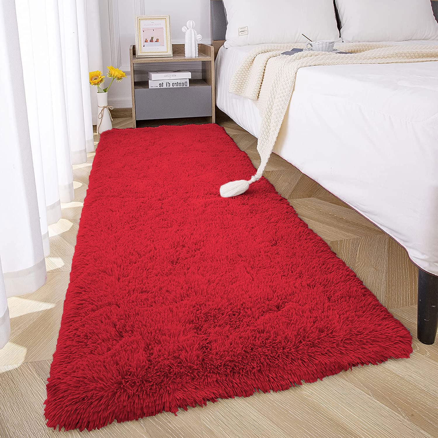 Runner Marino Fur 2000 GSM (2x5 Ft, Maroon)