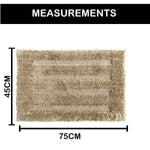 Bathmat 2500 GSM Microfiber (Anti Gold, 45cm x 75cm)