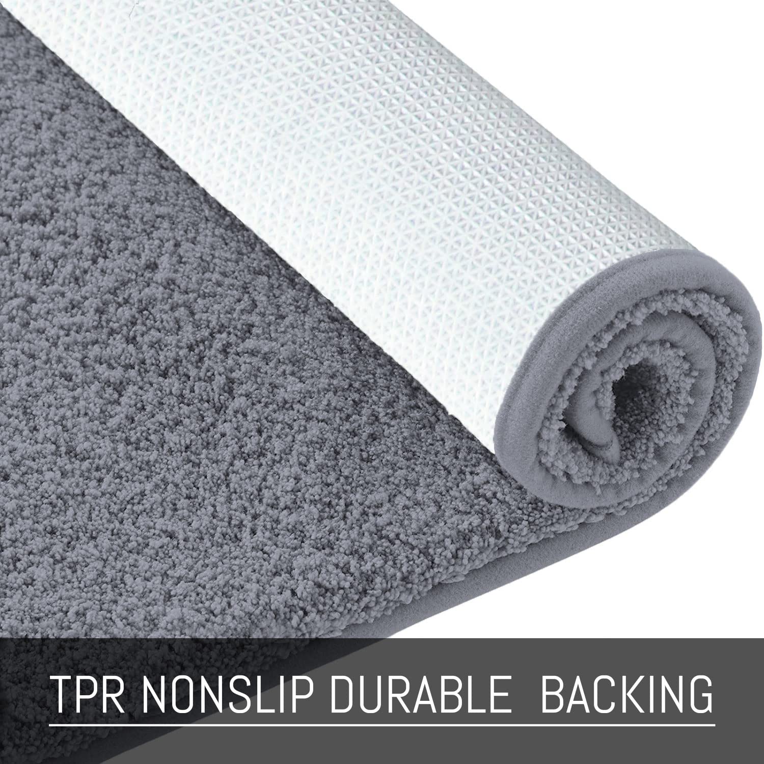 Sensuous Carpet for Bedroom (Grey, 4x6 Feet)
