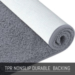 Sensuous Carpet for Bedroom (Grey, 3x5 Feet)