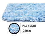 Hawaii Bath mat Anti Skid (Cloud, 45 x 75 Cm)
