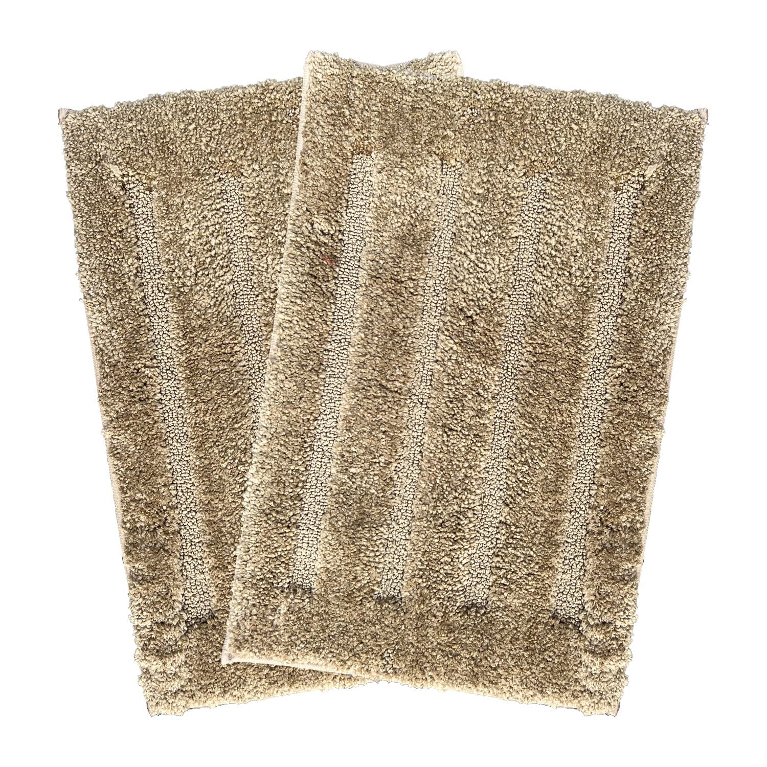 Bathmat 2500 GSM Microfiber Pack of 2 (Anti Gold, 40cm x 60cm)