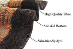 Bathmat 1600 GSM Microfiber (38x58cm, Teracotta, Pack of 2)