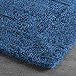 Paris Bath Mat Cotton Super Soft (Teal, 40 Cm x 60 Cm)