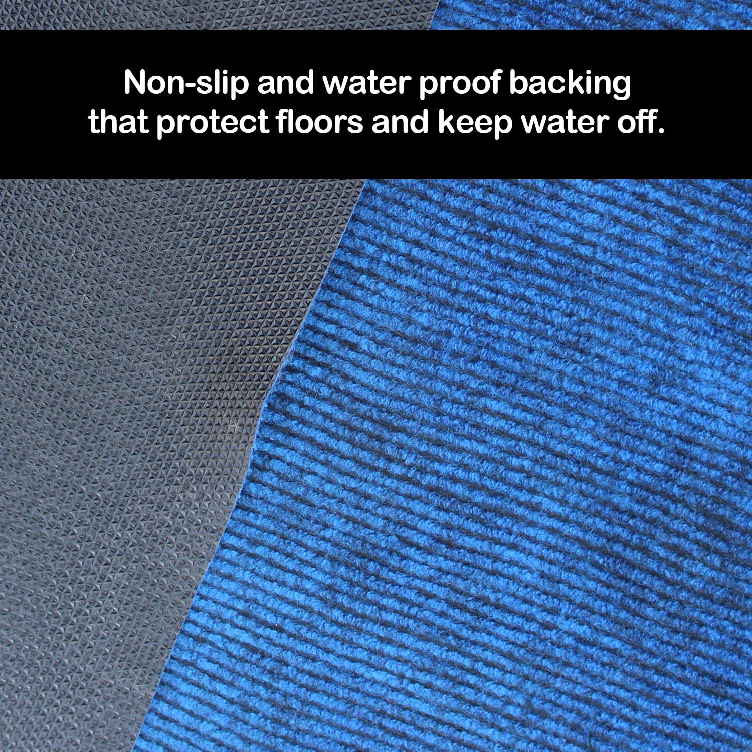 Arizona  Entrance Door Mat (Blue ,40x60 cm)