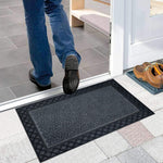 Coir Rubber Door Mat (Grey, 45 x 75cm)