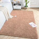 Vegas Carpet For Bedroom,Livingroom (Peach,4X6 Feet)