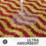 Berlin Bath Mat - Bathroom Mat( 38x58 cm, Cherry)