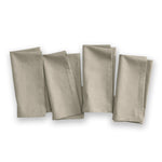 Cotton Kitchen Napkin Set of 4 (Taupe, 45x45 cm)