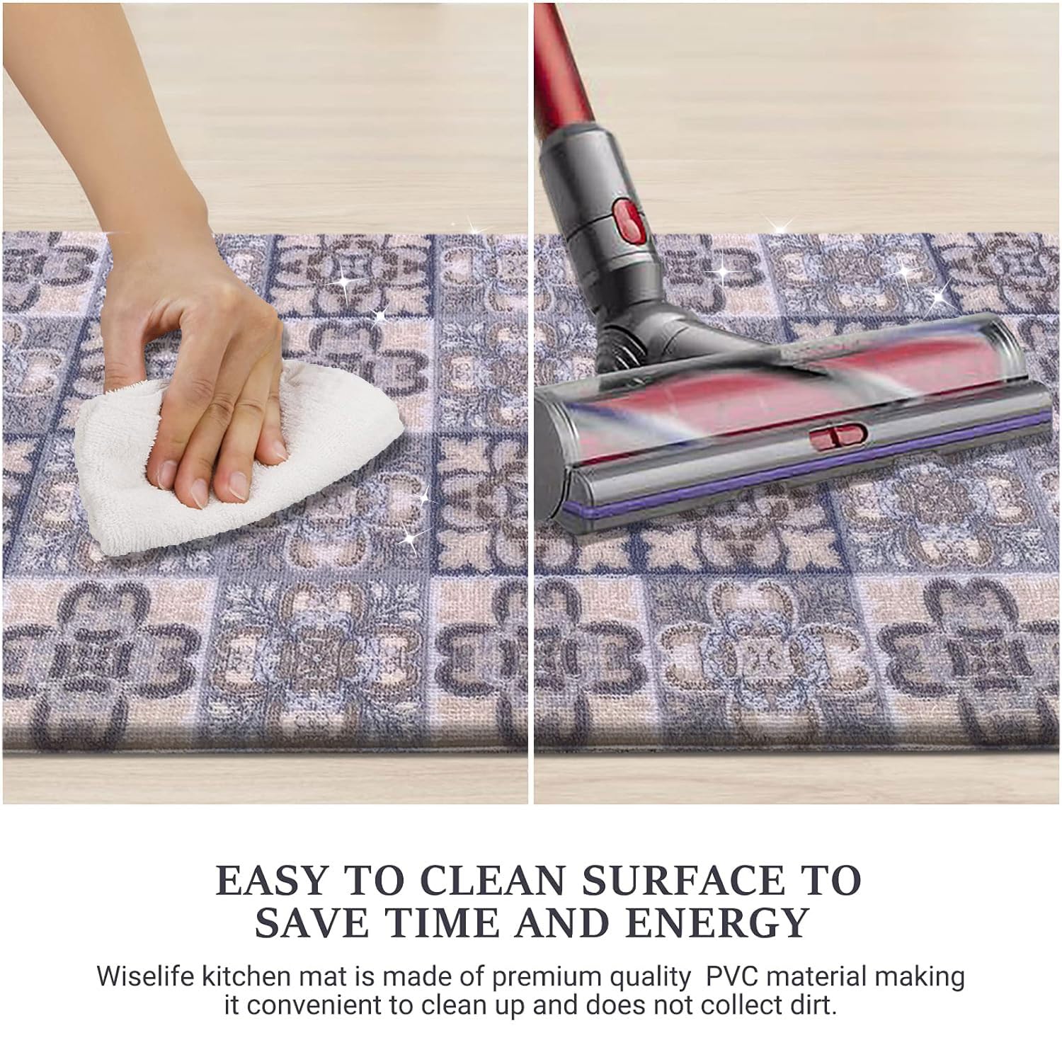 Cuba PVC Door Mats Anti Fatigue - Motifs (40x60 cm)