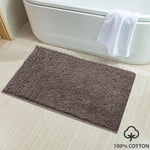 Colosseum Bath Mat 100% Cotton (40x60 cm,Coffee)
