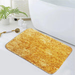 Hawaii Bath mat Anti Skid (Gold, 45 x 75 Cm)