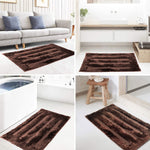 Bathmat 2500 GSM Microfiber Pack of 2 (Coffee, 40cm x 60cm)