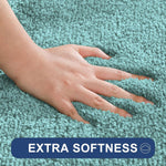 Newman Floor Runner 2500 GSM (2x5 Feet, Aqua)