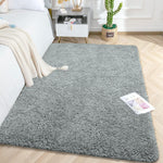 Vegas Carpet For Bedroom,Livingroom (Silver,4X6 Feet)