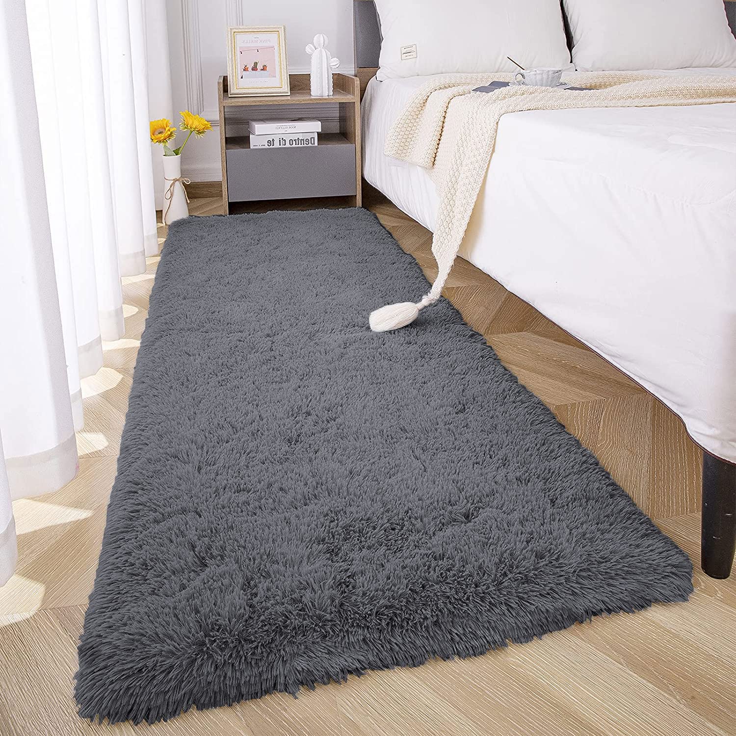 Runner Marino Fur 2000 GSM (2x5 Ft,Grey)