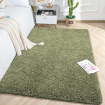 Vegas Carpet For Bedroom,Livingroom (Green,4X6 Feet)