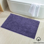 Colosseum Bath Mat 100% Cotton (40x60 cm,Navy Blue)