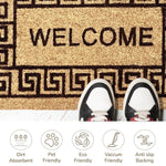 Coir Doormat for Home Entrance (Welcome to Our Home Design ,71x45 cm)