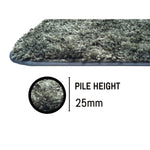 Hawaii Bath mat Anti Skid (Hunter Green, 45 x 75 Cm)