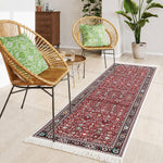 Polyester Floor Runner Novera Pattern Multi Color 150x56cm