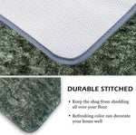 Hawaii Bath mat Anti Skid (Hunter Green, 60 x 90 Cm)