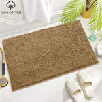 Colosseum Bath Mat 100% Cotton (40x60 cm,Chocolate)
