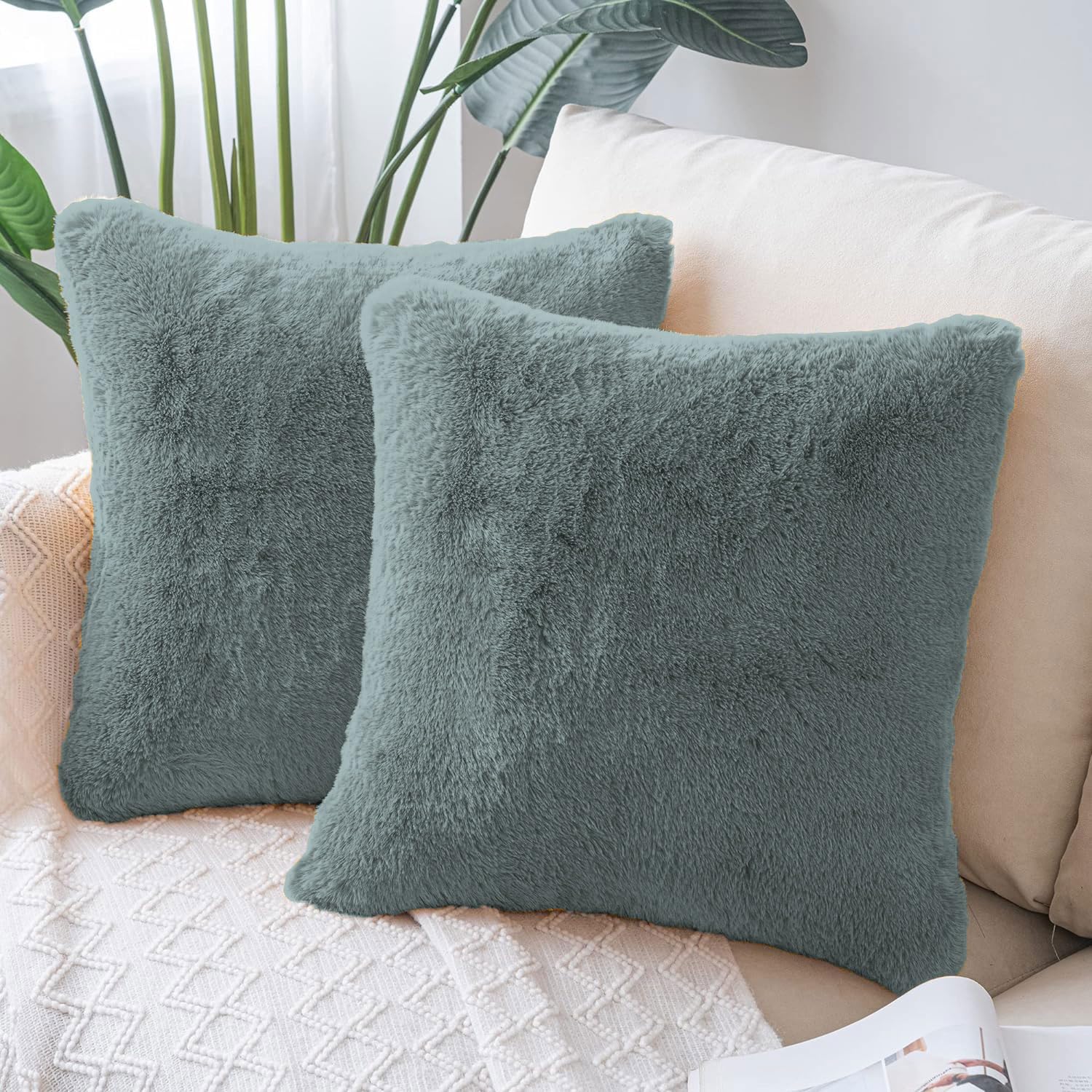 Cushion Cover 16 inch x 16 inch Seige