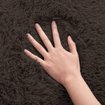 Carpets Marino Fur 2000 GSM (4x6 Ft,Chocolate)