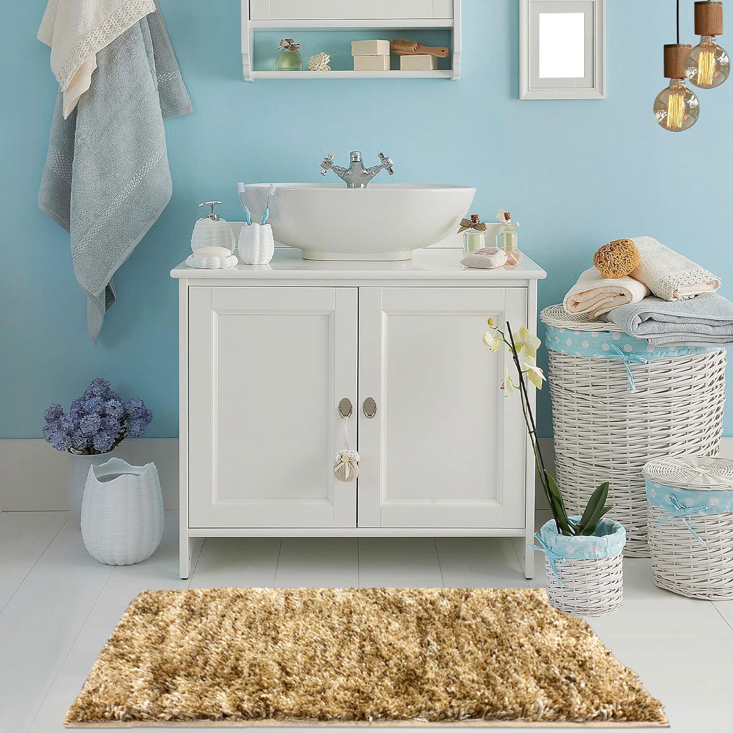 Hawaii Bath Mat Anti Skid (Antic, 45cm x 75cm)
