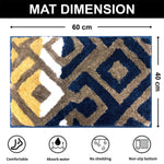 Macau Diamond Bath Mat (40x60 cm,Taupe)