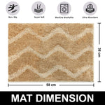 Scotland Waves BathMat (38x58 cm, Gold)