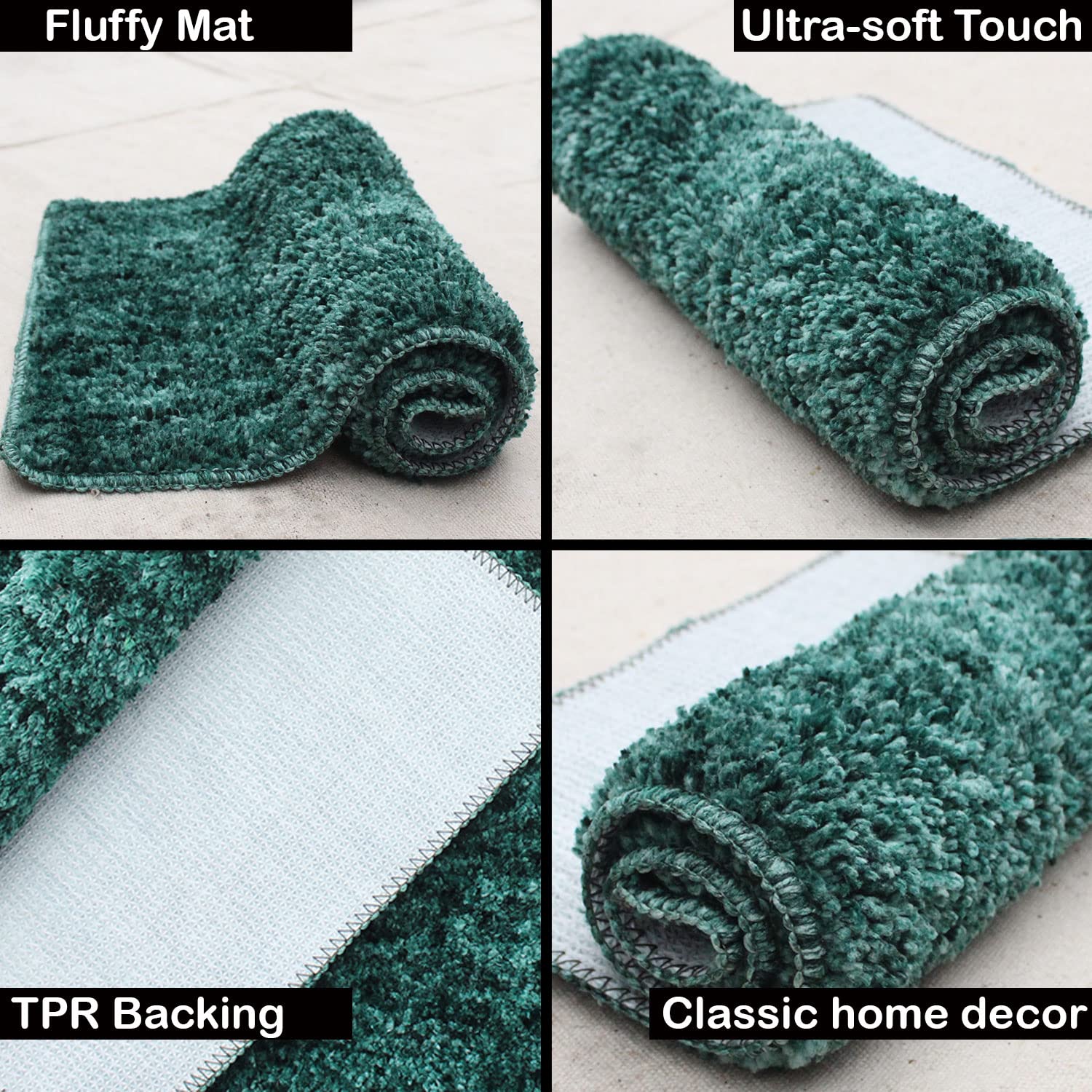 Norway Mate for Entrance (38X58 cm, Green)