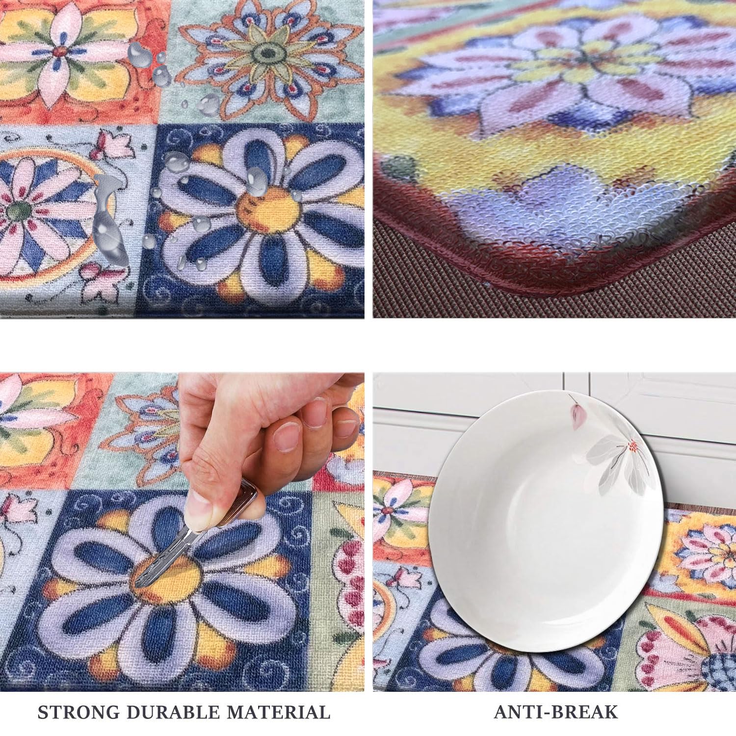 Cuba Door Mats Anti Fatigue - Mosaic (45x75 cm)