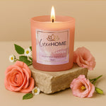 Scented Candles Set of 2 Fuscia