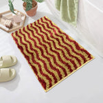 Berlin Bath Mat - Bathroom Mat( 38x58 cm, Cherry)