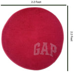 Round Bath mat for Bathroom (Pink, 65 x 65 cm)