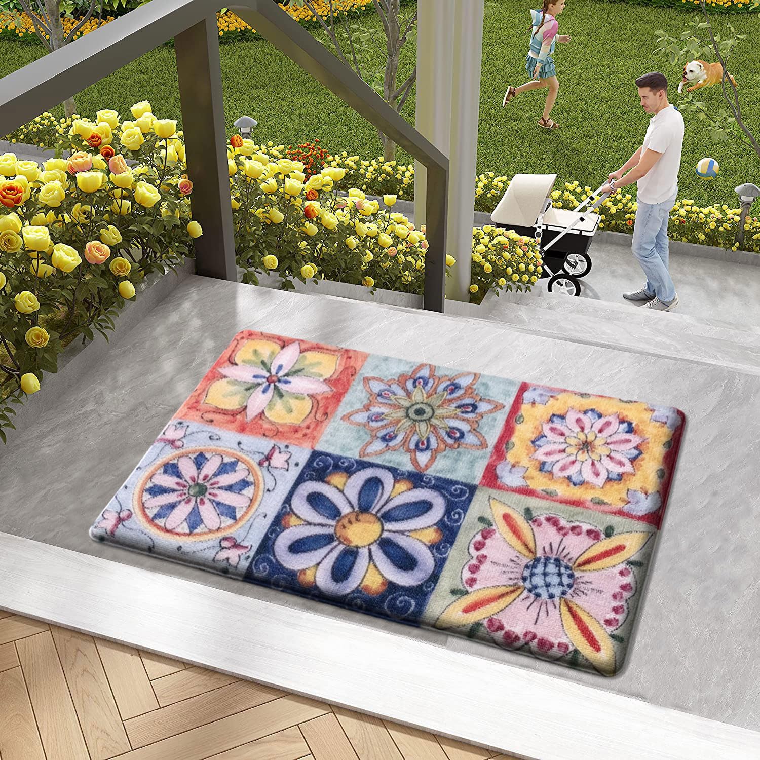 Cuba Door Mats Anti Fatigue - Mosaic (45x75 cm)